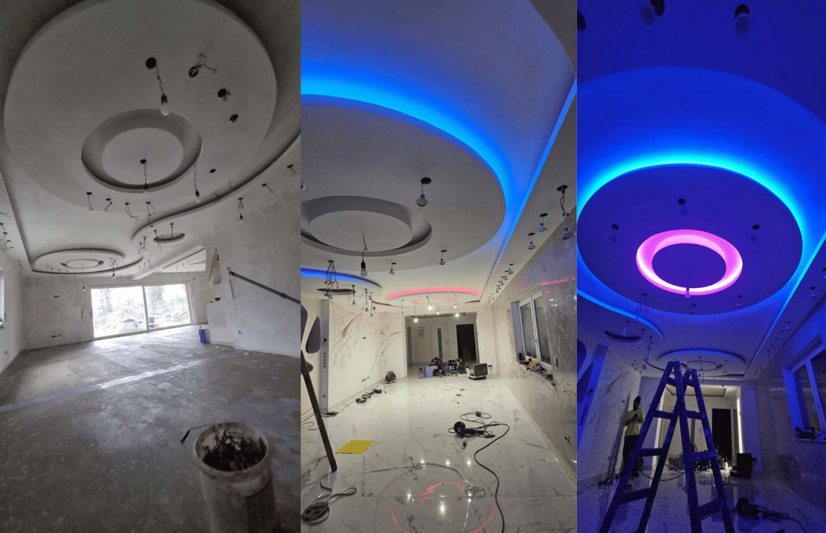 Deckensysteme Projekt — All in 1 Luxemburg