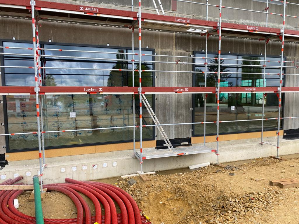 Fassadenarbeiten Einfamilienhaus – Projekt in Differdange